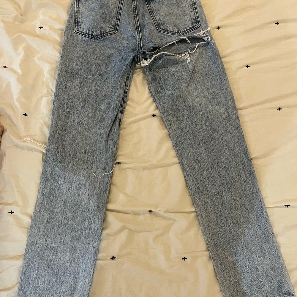 REVICE High Rise Light Blue Jeans - Picture 2 of 4